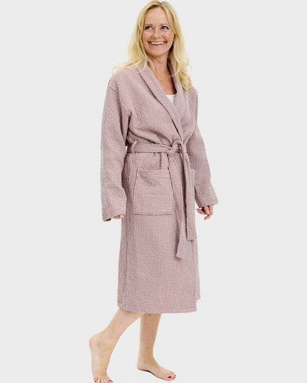 Rosaternet One Size Christmas Pajamas Bathrobe