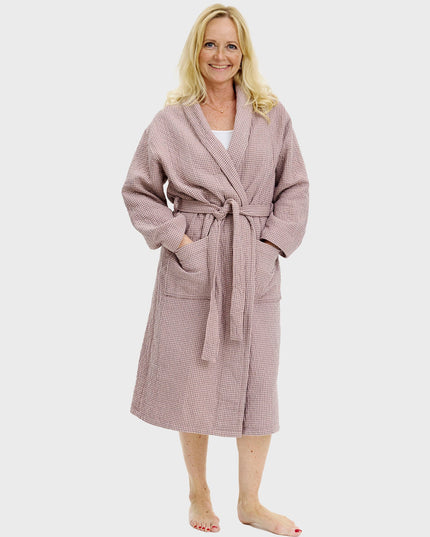 Rosaternet One Size Christmas Pajamas Bathrobe