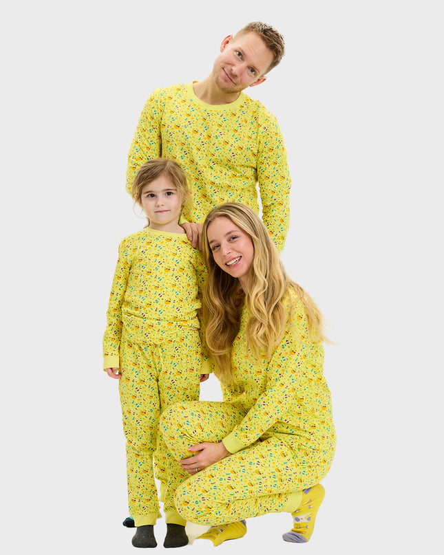 Yellow Easter Pajamas for Men