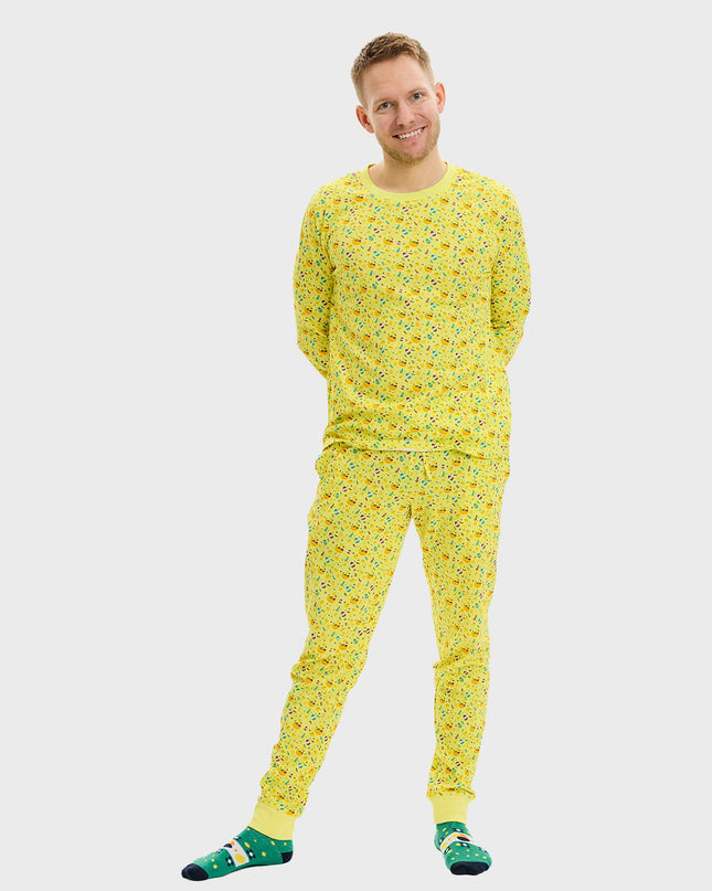 Yellow Easter Pajamas - Men's Style