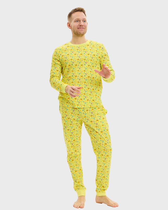Yellow Easter Pajamas - Men's Style