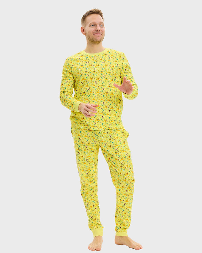 Yellow Easter Sweatsuit - Men's Style
