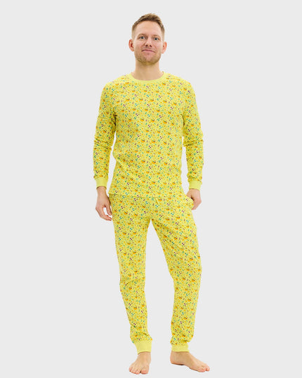 Yellow Easter Sweatsuit for Men