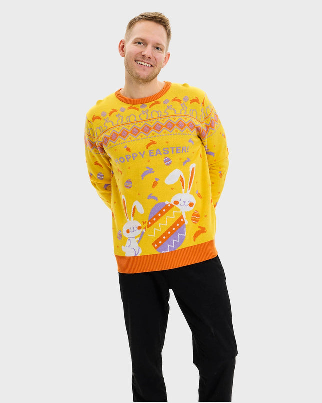 Eggercise Easter Sweater for Men
