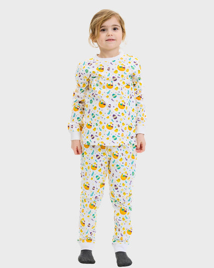 White Easter Pajamas for Kids