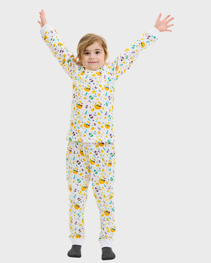 White Easter Pajamas for Kids