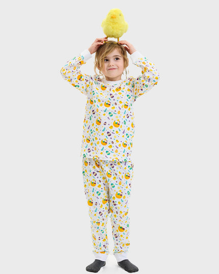 White Easter Pajamas for Kids