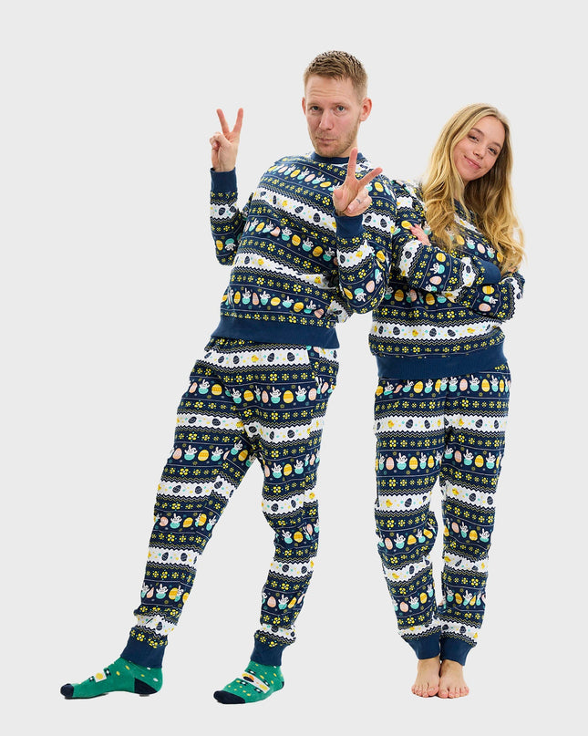 Blue Easter Sweatsuit - Men's Style