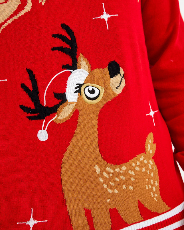 Oh Deer Men's Christmas Sweater for Festive Fun