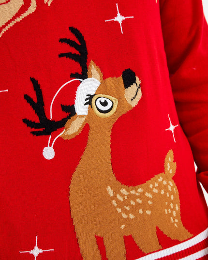 Oh Deer Kids Christmas Sweater for Holiday Cheer