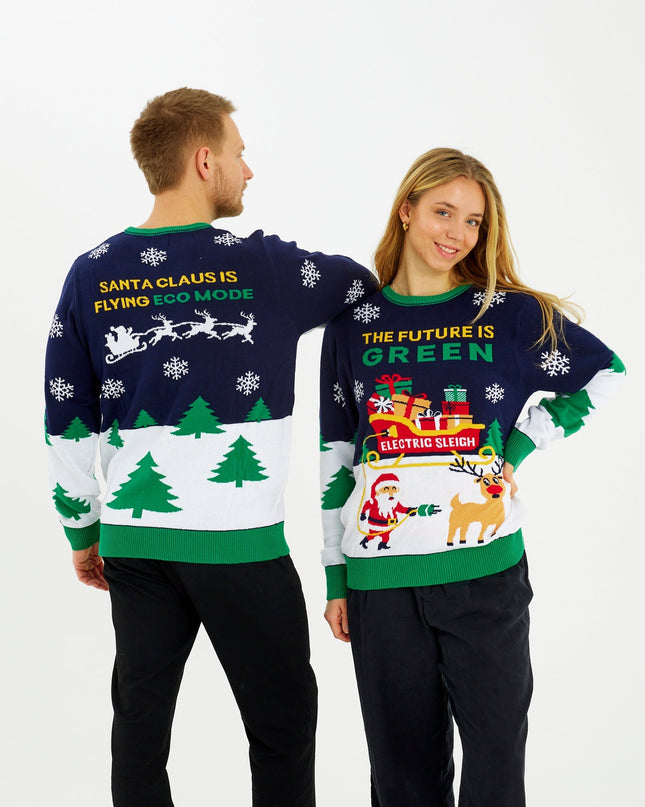 The Electric Women's Christmas Sweater for Festivities