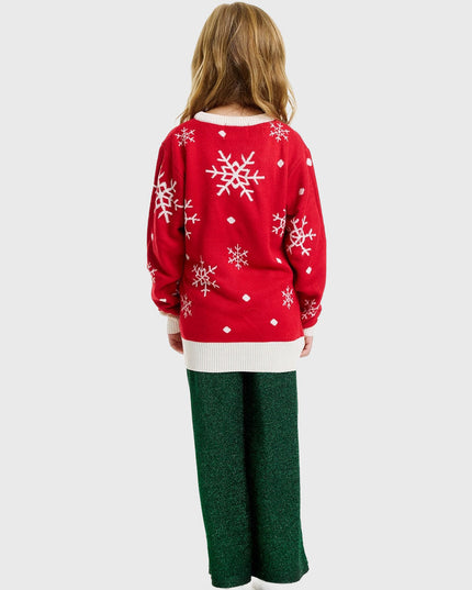 Sweet Reindeer Christmas Sweater - Kids' Edition