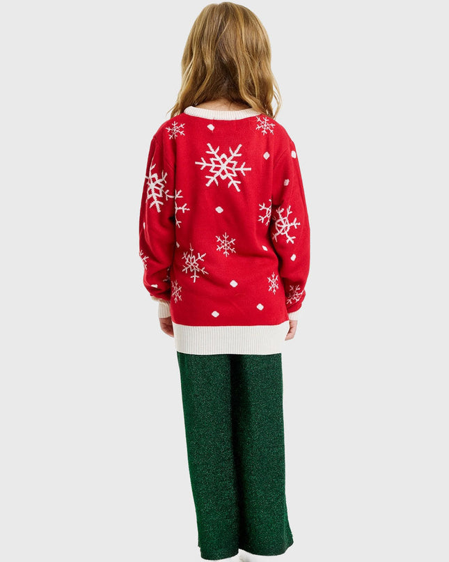 Sweet Reindeer Christmas Sweater - Kids' Edition