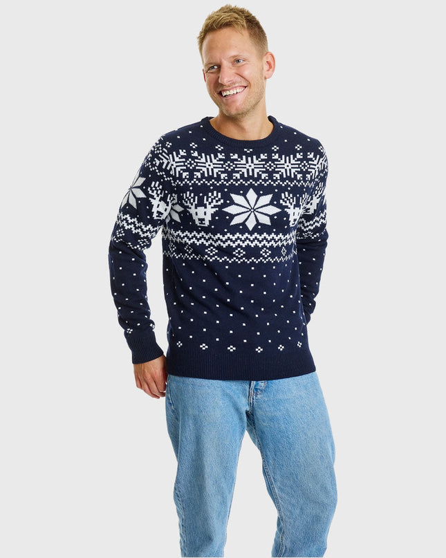Merino Men's Christmas Sweater for Seasonal Style
