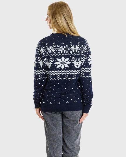 Merino Women's Christmas Sweater for Holiday Warmth