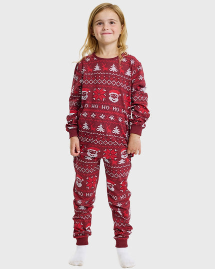 Ho Ho Ho Christmas Pajamas for Kids