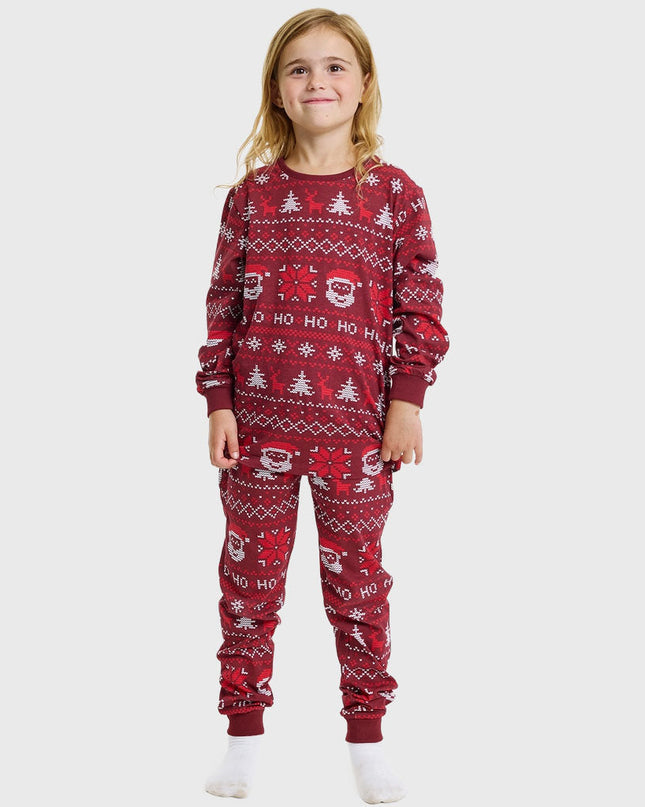 Ho Ho Ho Christmas Pajamas for Kids
