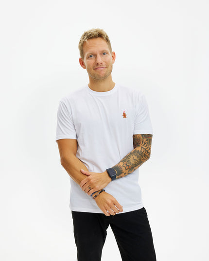 White Christmas Cookie T-Shirt for Men