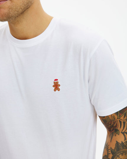 White Christmas Cookie T-Shirt for Men