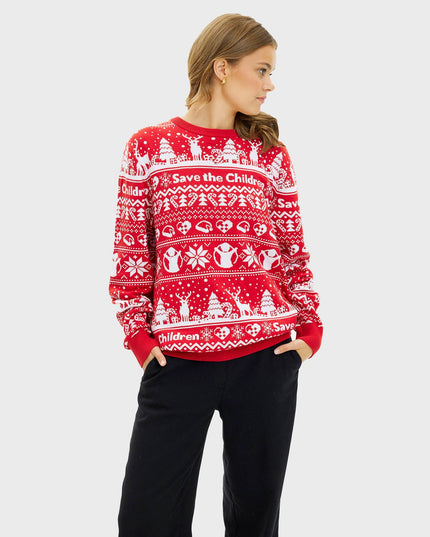 Save the Children Women's Christmas Sweater