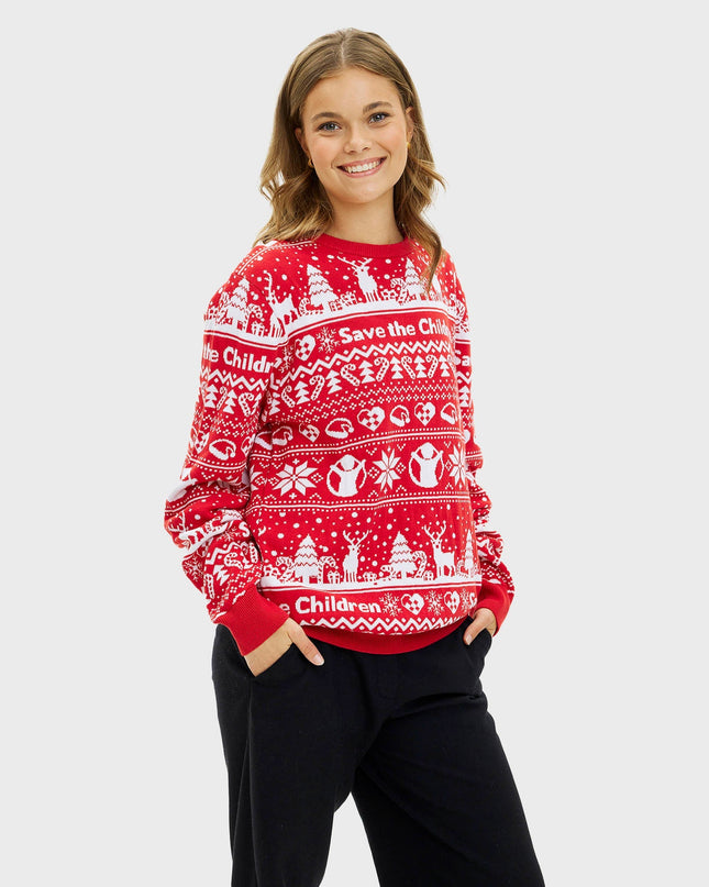 Save the Children Women's Christmas Sweater