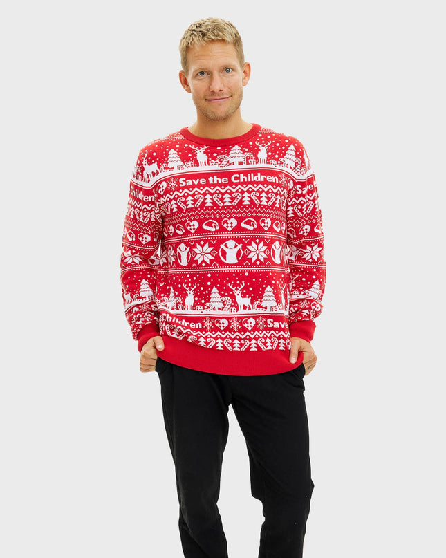 Save the Children Men's Christmas Sweater
