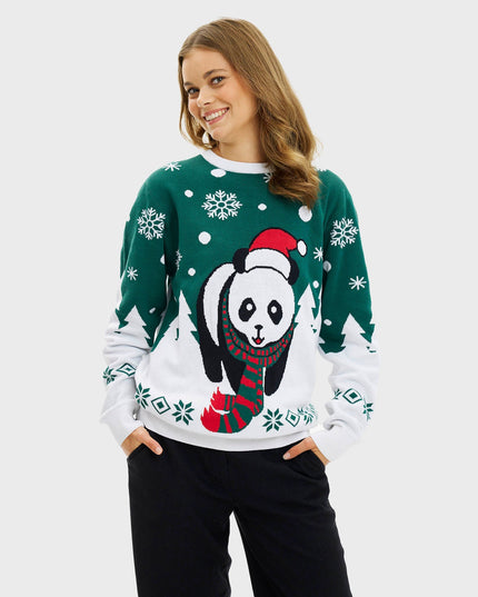 Pandaens Women's Christmas Sweater