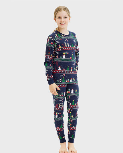 Vintage Gamer Christmas Pajamas for Kids