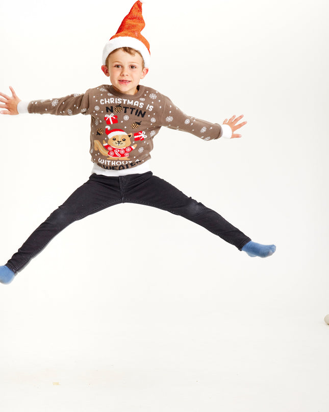 Christmas Is Nuttin Without A Sweater for Kids
