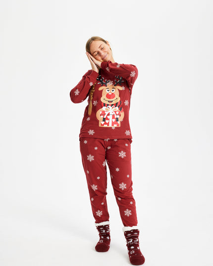 Christmas Pajamas Love Rudolph for the Family