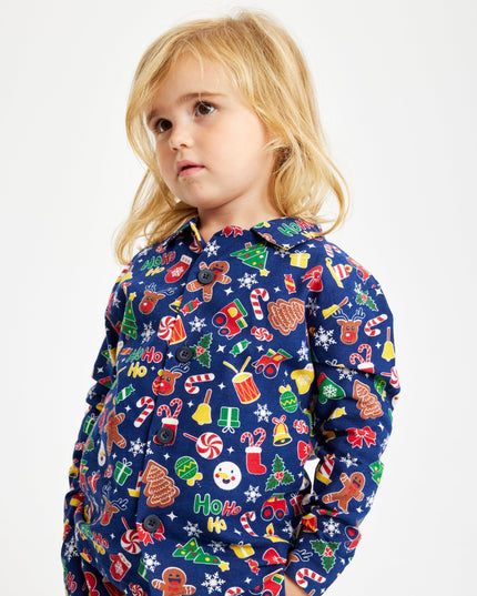 Crazy Flannel Christmas Pajama for Kids