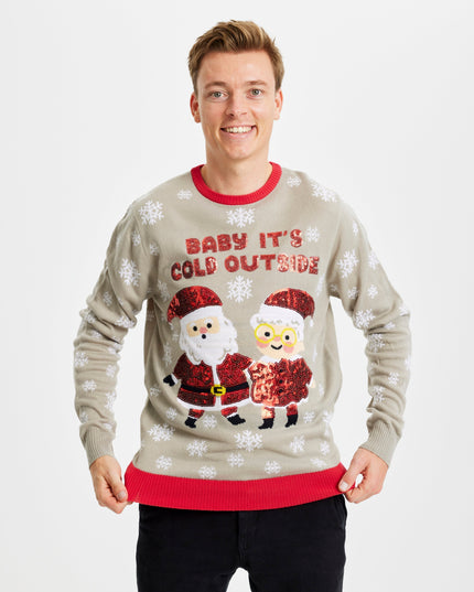 Baby It's Cold Outside Sweater for Men
