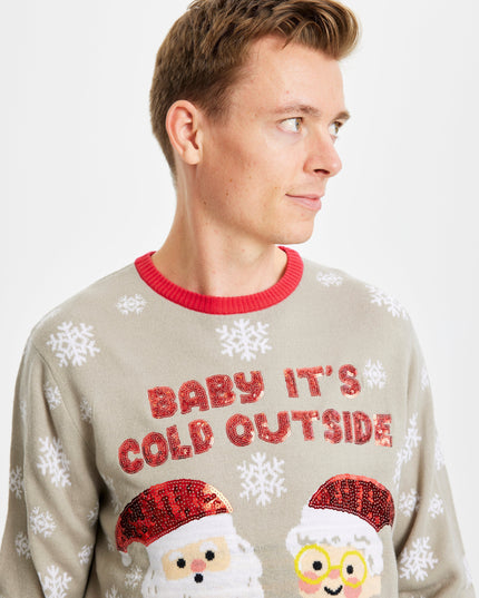 Baby It's Cold Outside Sweater for Men