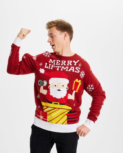 Merry Liftmas Sweater for Men