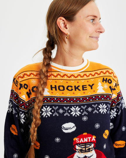 Limited Edition Hockey Christmas Sweater for Women