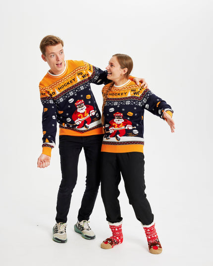 Limited Edition Hockey Christmas Sweater for Men