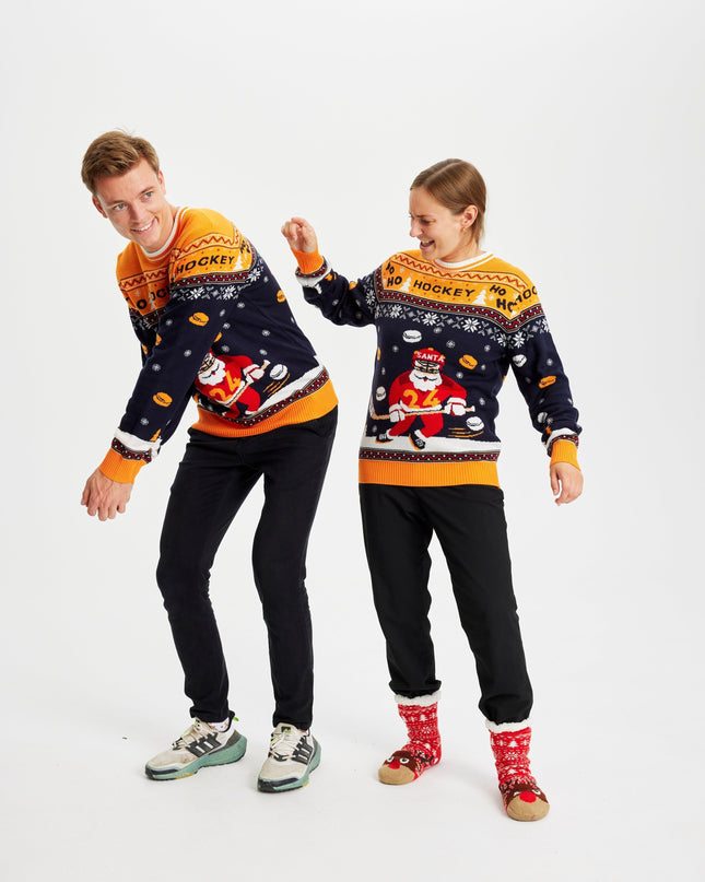 Limited Edition Hockey Christmas Sweater for Men
