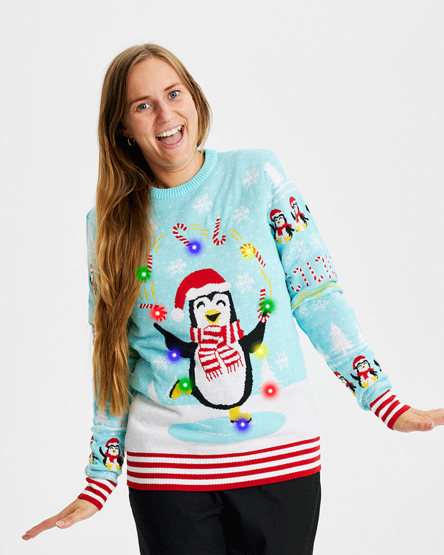 Pingos LED Christmas Sweater - Women