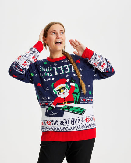 The Real MVP Women's Christmas Sweater