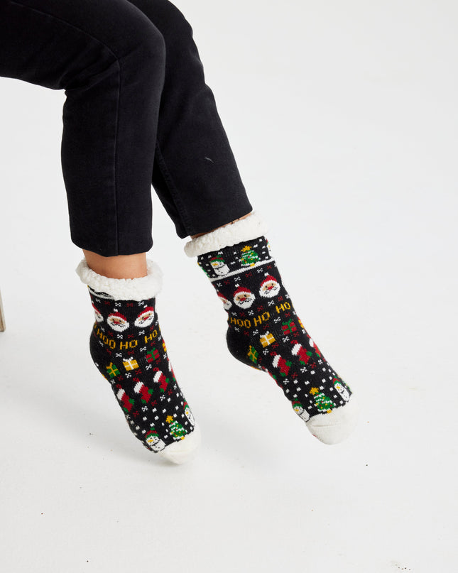 Cozy Christmas Socks - Design 11