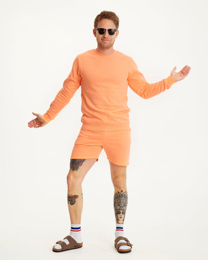 Summer Peach Loungewear Set for Warm Days