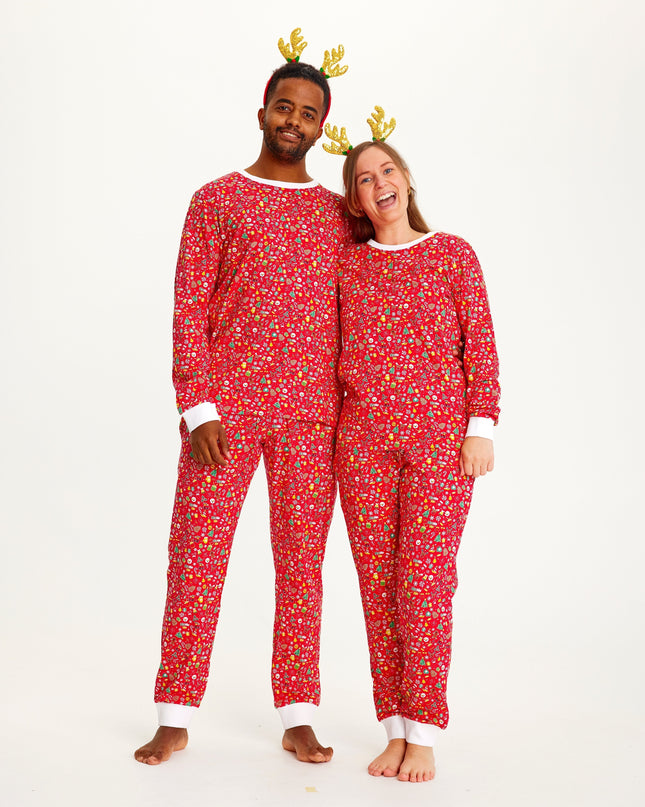 Crazy Red Christmas Pajamas for Women