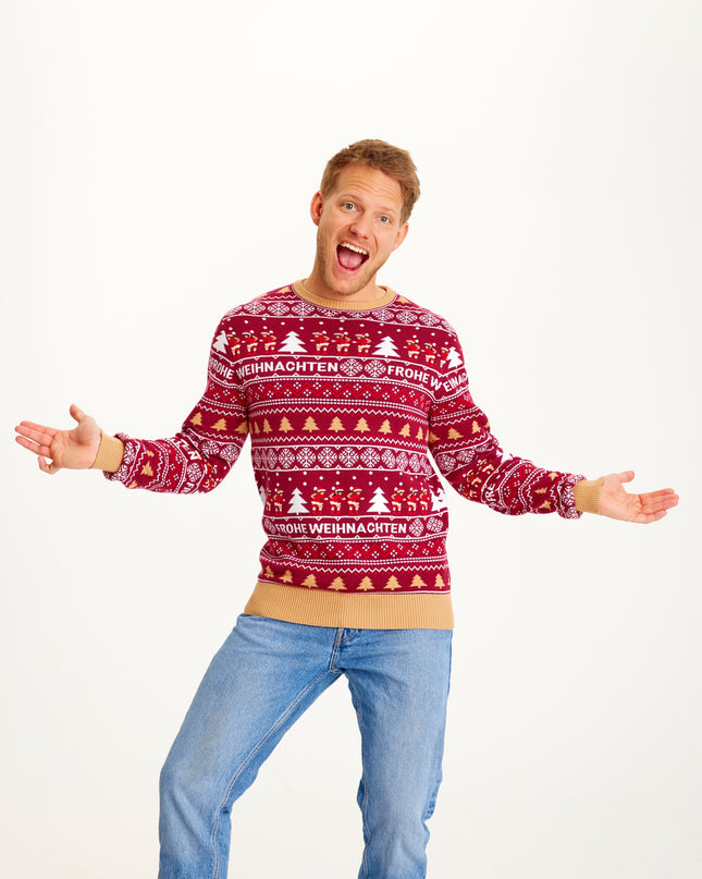 Frohe Weihnachten Sweater - Men