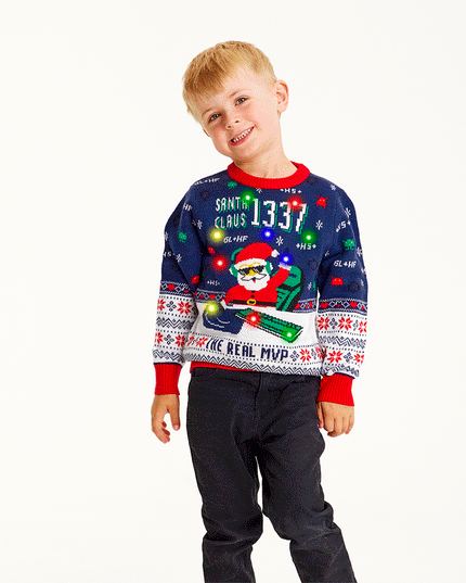 Real MVP Christmas Sweater for Kids