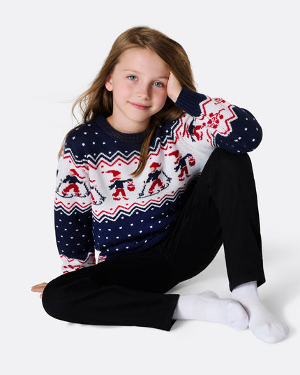 Kids' Christmas Scenery Sweater | Holiday Sweater for Kids