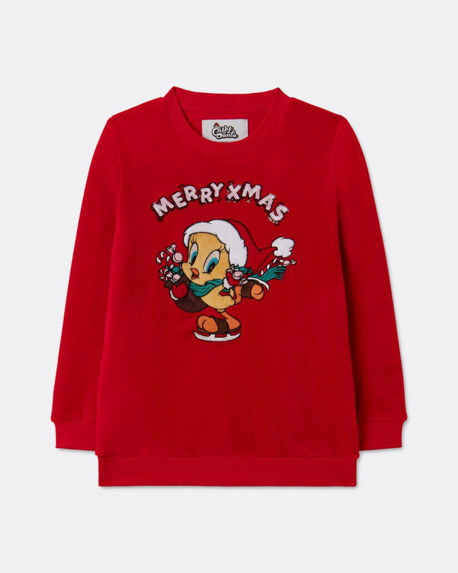 Kids' Tweety Christmas Sweater
