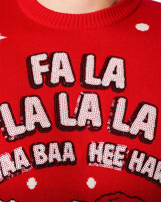 Women's Baa Baa Christmas Sweater