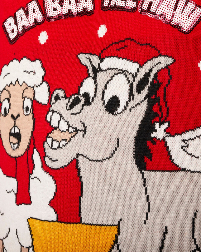 Women's Baa Baa Christmas Sweater