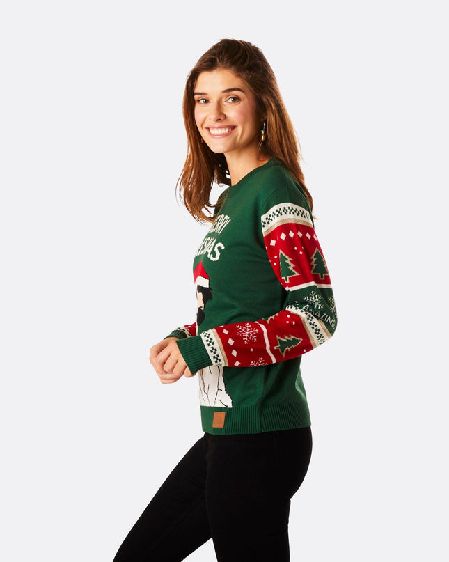 Women's Merry Krismas Christmas Sweater