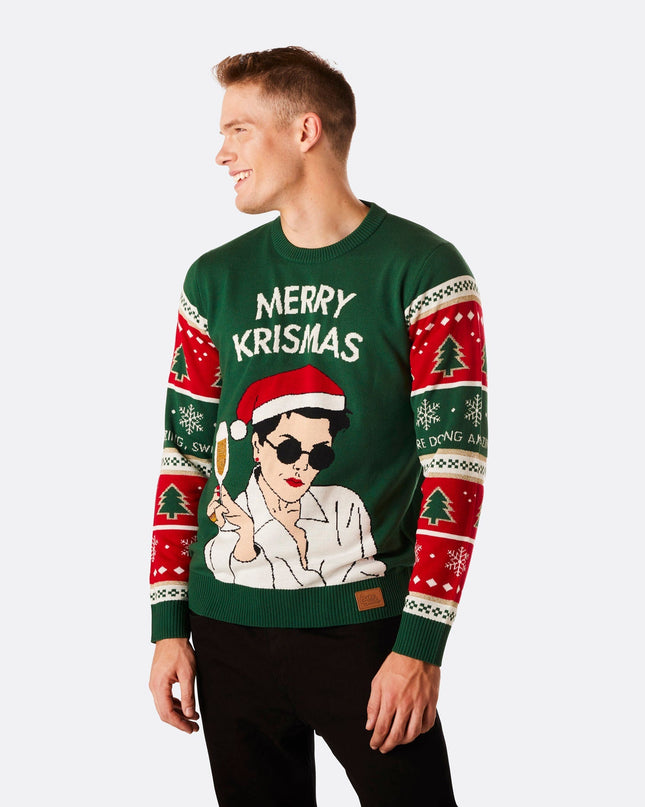 Men's Merry Krismas Holiday Sweater